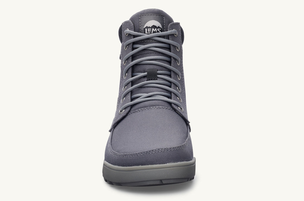 Grey Women's Lems Boots Waterproof Boulder Summit | VMQ7564IP