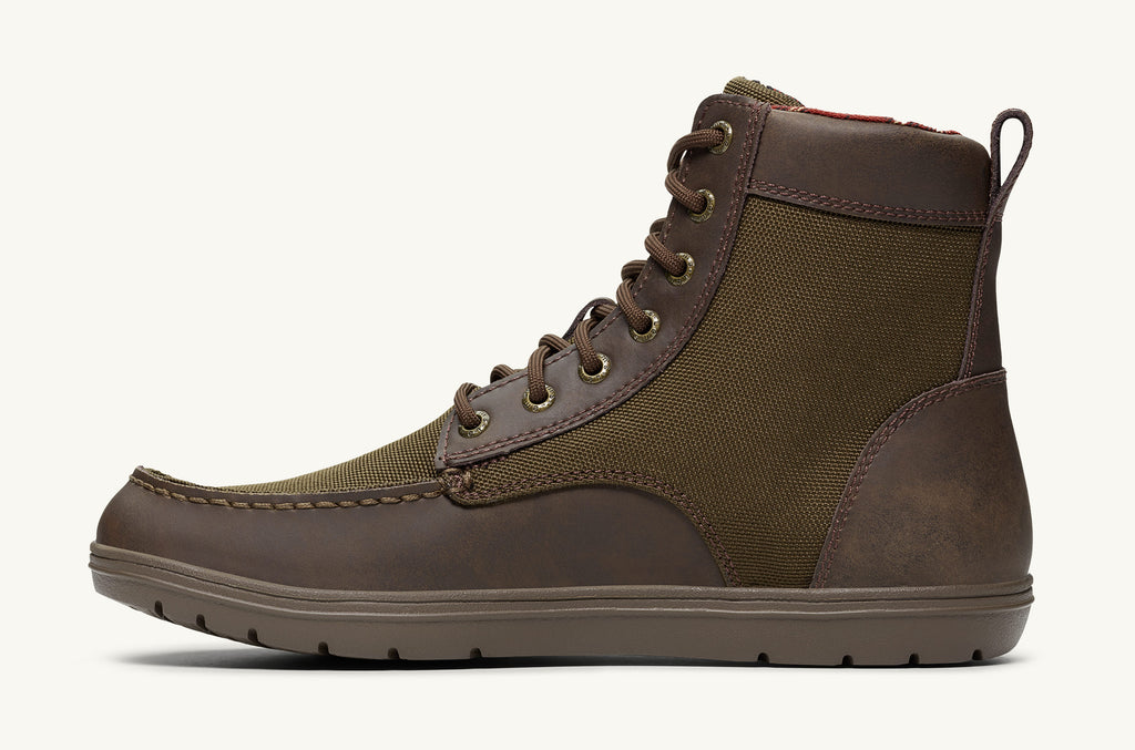 Olive Men's Lems Nylon Boots Boulder | GCQ8785FA