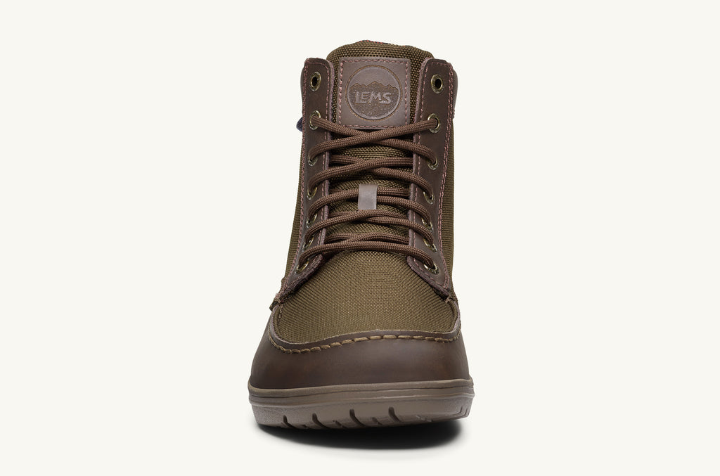 Olive Men's Lems Nylon Boots Boulder | GCQ8785FA