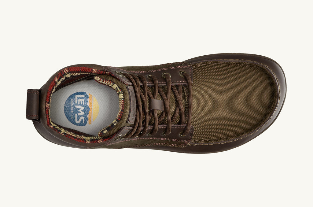 Olive Men's Lems Nylon Boots Boulder | GCQ8785FA