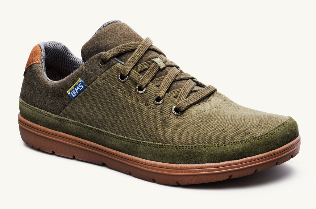 Olive Men's Lems Shoes Chillum | RRV4721RY