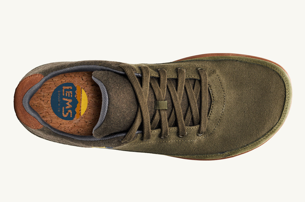 Olive Men's Lems Shoes Chillum | RRV4721RY