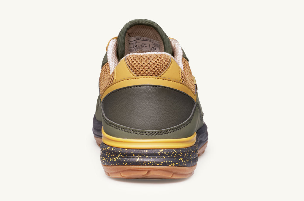 Olive Yellow Men's Lems Sneakers Trailhead | SJL5469ZI