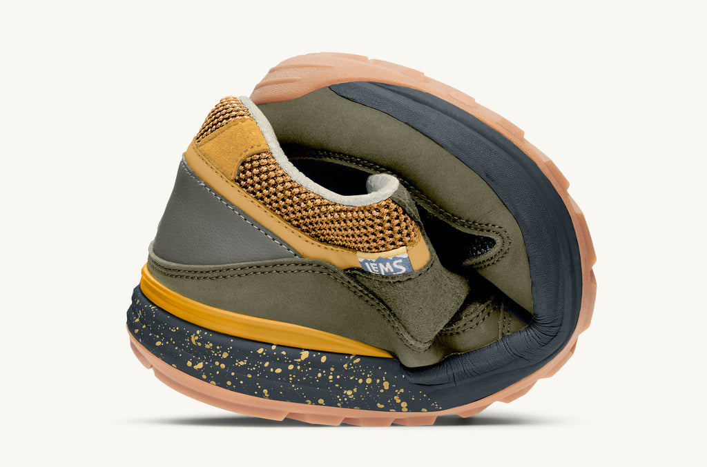 Olive Yellow Men's Lems Sneakers Trailhead | SJL5469ZI