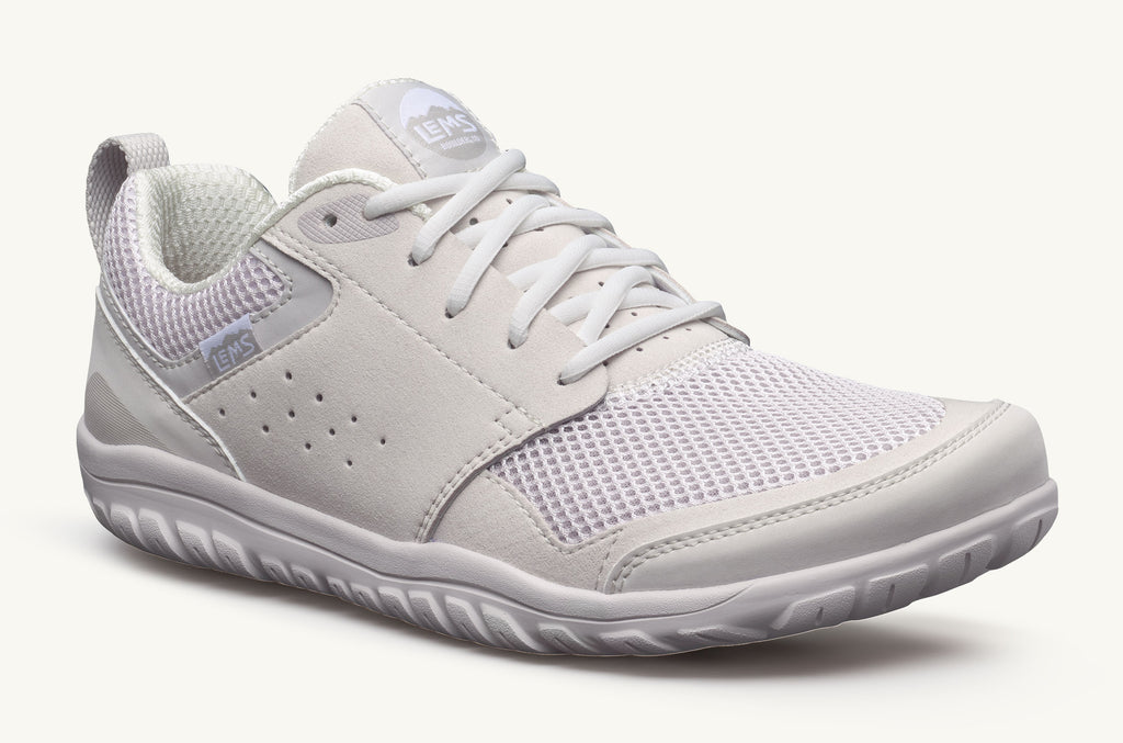 White Men's Lems Sneakers Primal Zen | DEI5289QR