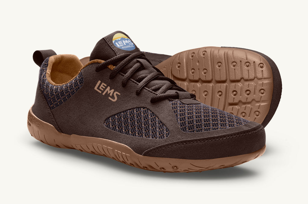 Dark Brown Women's Lems Sneakers Primal 2 | AJM5375JG